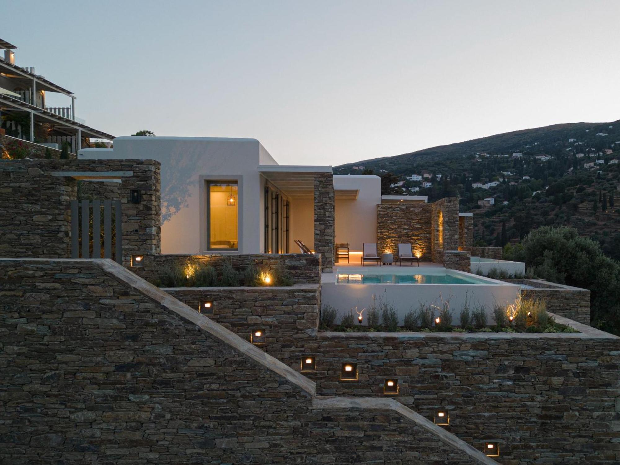Casa Di Fiori Andros Suites Habitación foto