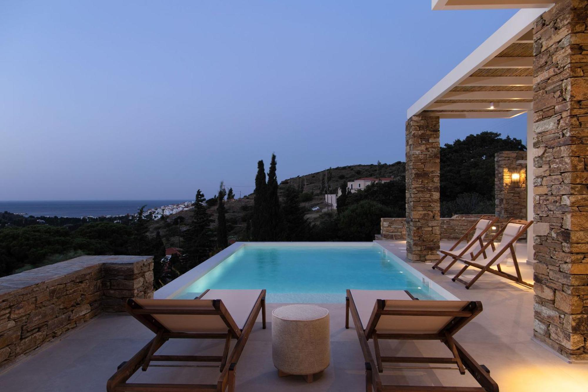 Casa Di Fiori Andros Suites Habitación foto