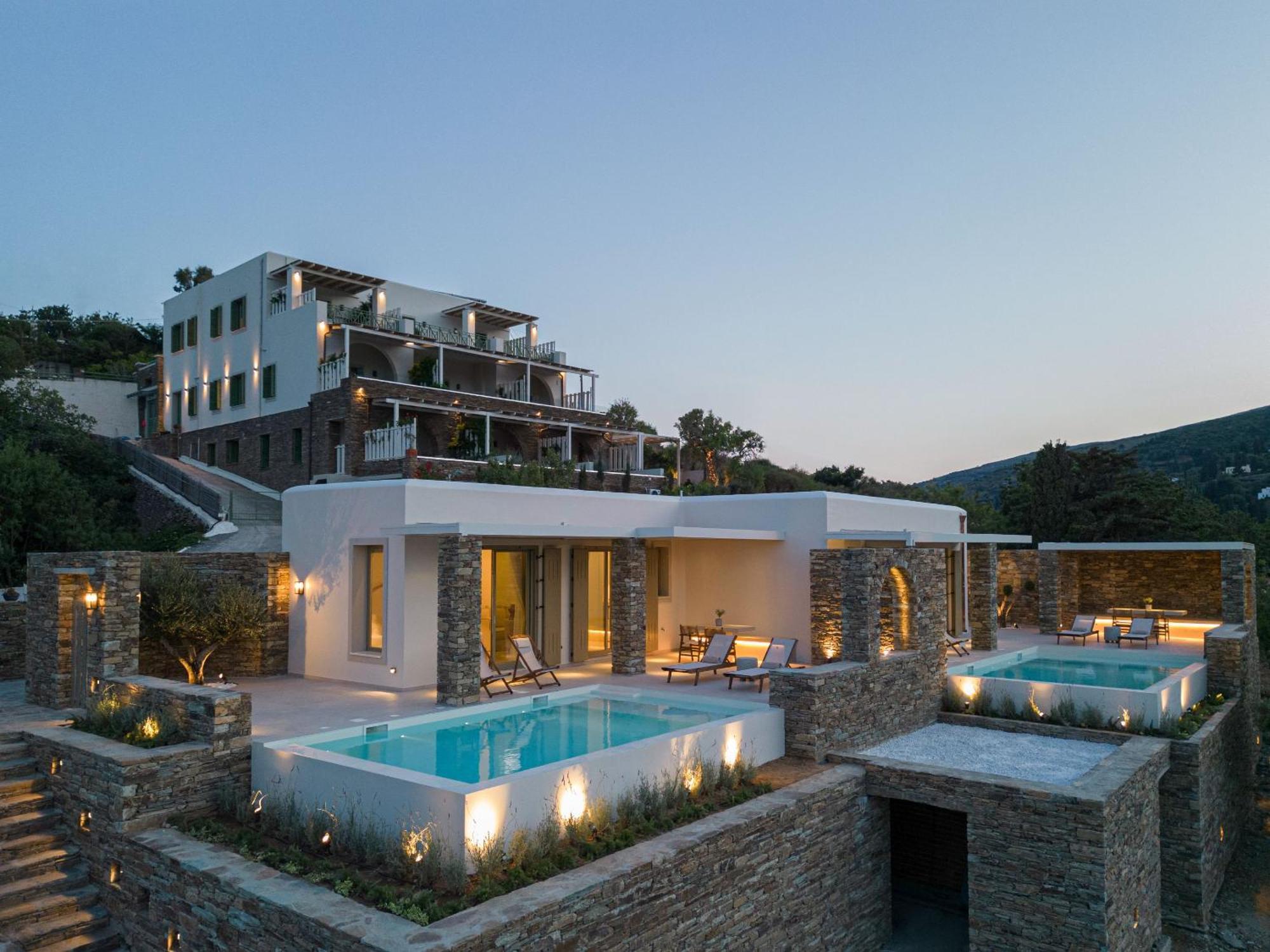 Casa Di Fiori Andros Suites Habitación foto